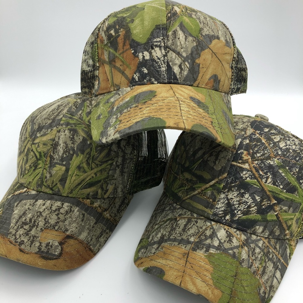 MOSSY OAK Camouflage Hunting Baseball Cap Hat - Picture 3 of 7